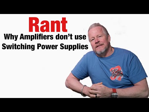 Why Amplifiers don't use Switching Power Supplies Rant #rant #whyaudiophilesdontuseswitching