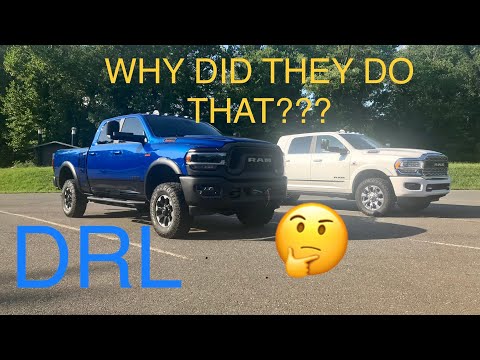 2019 RAM - LED Headlights PART 1 - DRL ... Why Did The Do That???