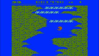 Salmon Run for the Atari 8-bit family