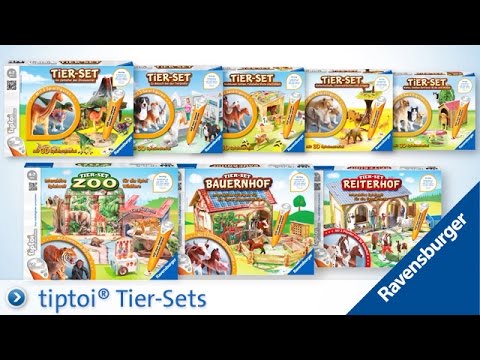 tiptoi® Spielfiguren Tier-Sets