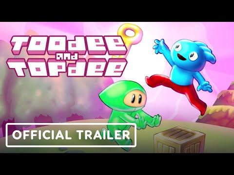 Toodee and Topdee - Official Release Date Trailer thumbnail