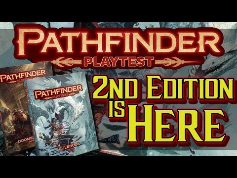 Pathfinder 2nd Edition and Pathfinder Playtest NEW GAME MECHANICS!
