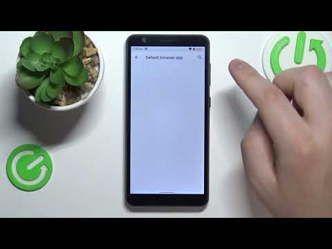 How to Set Chrome As Default Browser on ZTE Blade A31 | Make google chrome as default browser