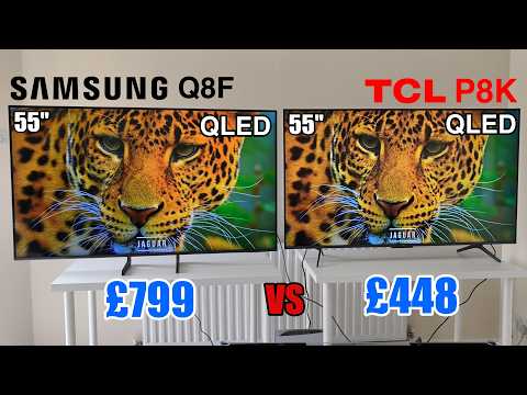 TCL P8K vs Samsung Q8F Comparison: Best Mid-Range QLED TV?