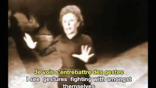Edith Piaf Padam Padam French and English Subtitles