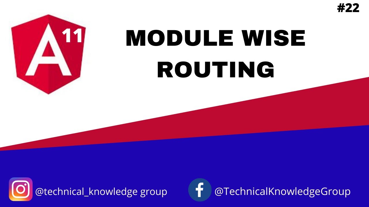 Angular 11 - Module wise Routing and Group Routing in Angular 11 #tutorial 22