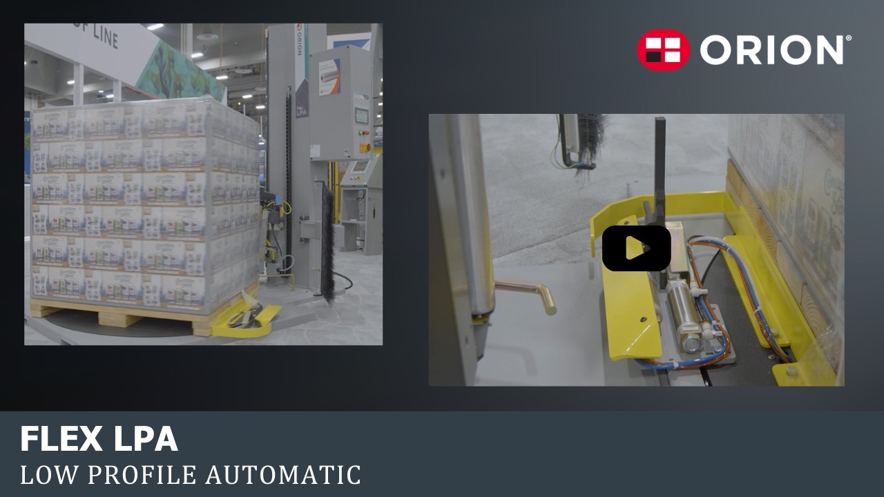 Pallet Stretch Wrapper - Orion Flex Low Profile Automatic