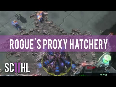 Rogue's proxy Hatchery - SC2 Starleague