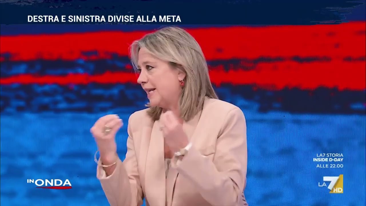 Siparietto Polito-Preziosi a In Onda: "Anche se vince, la sinistra dura poco", "Ciascuno ...
