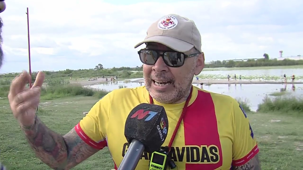 Crecida del Río Dulce: la profundidad alcanzó los 3 metros y está prohibido ingresar al cauce desde este miércoles