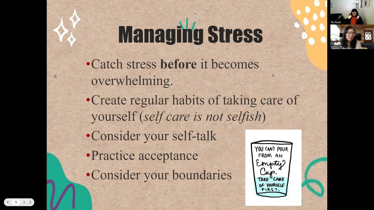 YouTube Video Thumb Stress Management