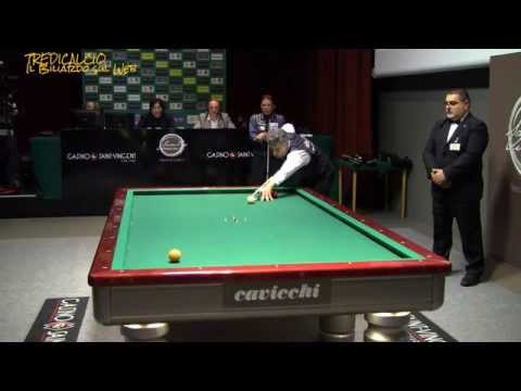 MAGGIO vs BELLUTA - 4°D.F. CAMPIONATO ITALIANO BILIARDO 2014
