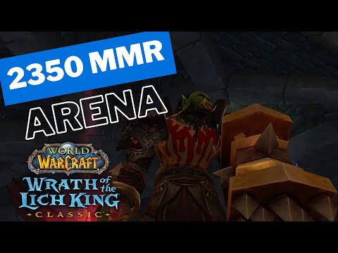 2350 MMR Enhance PREG Paladin 2 vs 2 Arena Wotlk Classic