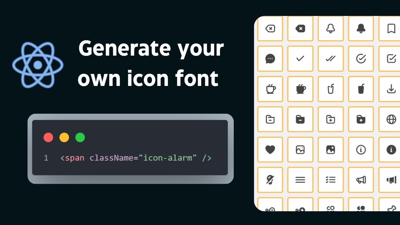 Create Your Own Icon Font with IcoMoon