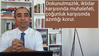 Türk Anayasa Hukuku Dersleri-Yasama Dokunulmazlığı