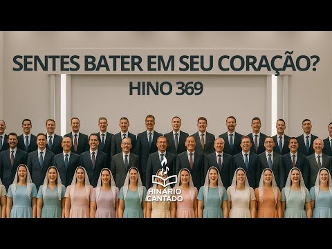Hino 369 – Sentes Bater em Seu Coração? | Hinário Cantado #hinosccb #hinariocantado #hino369 #coral