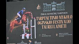 Žirgų konkūrų varžybos.Tarptautinio Mykolo Oginskio festivalio taurei laimėti 2026 08 30