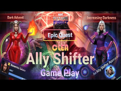 Marvel future fight: Clea Ally Shifter Game Play