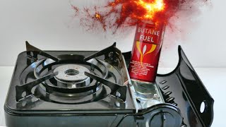 Your Portable Butane Stove CAN Explode!