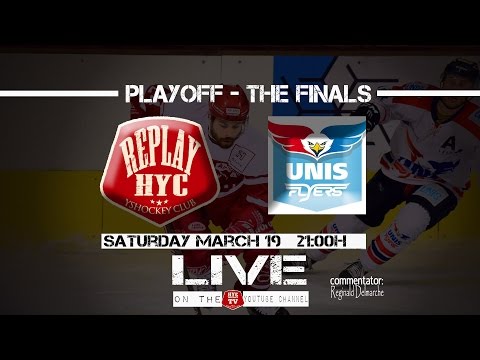 Final Beneleague Playoff game 1 HYC Herentals vs Flyers Heerenveen