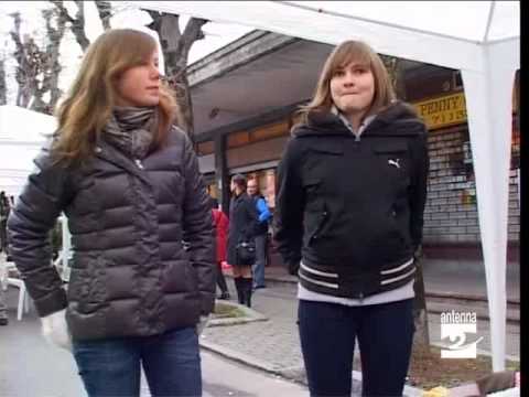 Fiorano Natale per le vie del paese Antenna 2 TV 121209