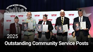 2024–2025 Outstanding Community Service Posts | 126th VFW National Convention
