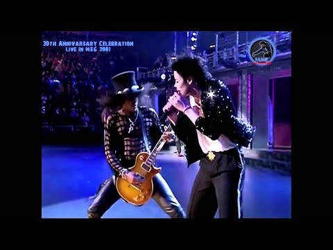 Michael Jackson ft. Slash - Black or white/Beat it [2001]
