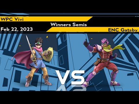Xeno281 Winners Semis - Vivi (Hero) vs Gatsby (Captain Falcon) - SSBU Ultimate Tournament