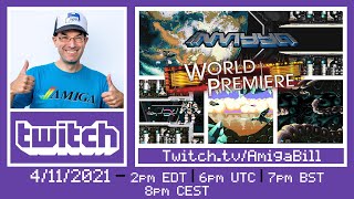 4/11/2021 Commodore Amiga - World Premiere Launch Day Stream of Inviyya w/ Creators Michael Borrmann