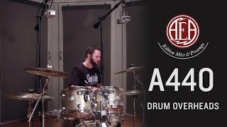 Video thumbnail for AEA A440 - Drum Overheads - Listening Library by AEA Ribbon Mics