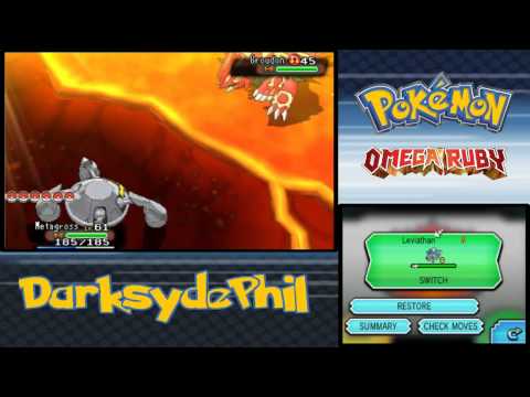 Pokemon Omega Ruby playthrough pt87 - EPIC Groudon Fight! How Do You Catch Him?