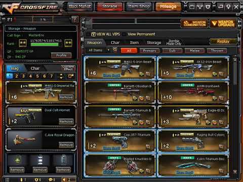 CROSSFIRE WEST ACCOUNT FOR SALE 11 VIP 2 STAR ONLY 220$