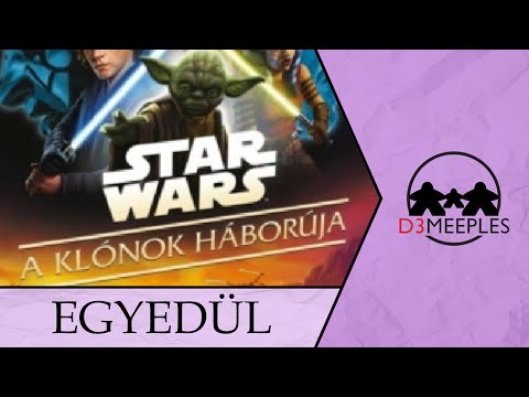 EGYSZEMÉLYES JÁTÉK: STAR WARS: A KLÓNOK HÁBORÚJA - d3meeples
