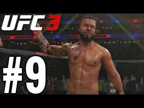 UFC 3 Career Mode Walkthrough Part 9 - HUGE KNOCKOUT!