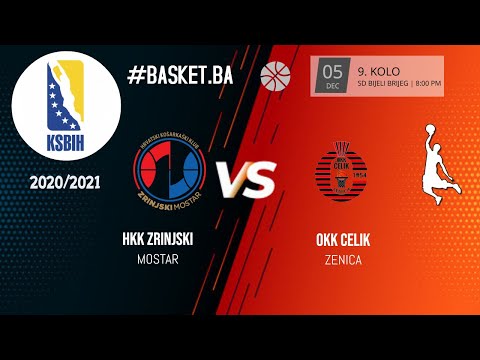 HKK Zrinjski vs OKK Čelik - 9. kolo - KSBIH - 2020/2021