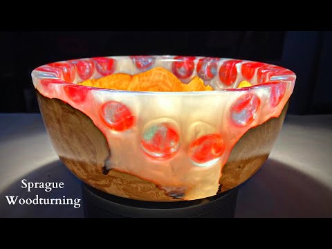 Woodturning - The 80K Subscriber Giveaway Bowl