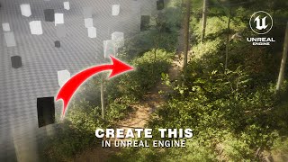 Create Realistic PCG Forest in Unreal Engine 5 (Free Template)在虚幻引擎5中创建逼真的PCG森林（免费模板）