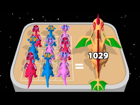 DRAGON FIGHT 3D - Merge Dragon Army Battle Fusion Android Gameplay