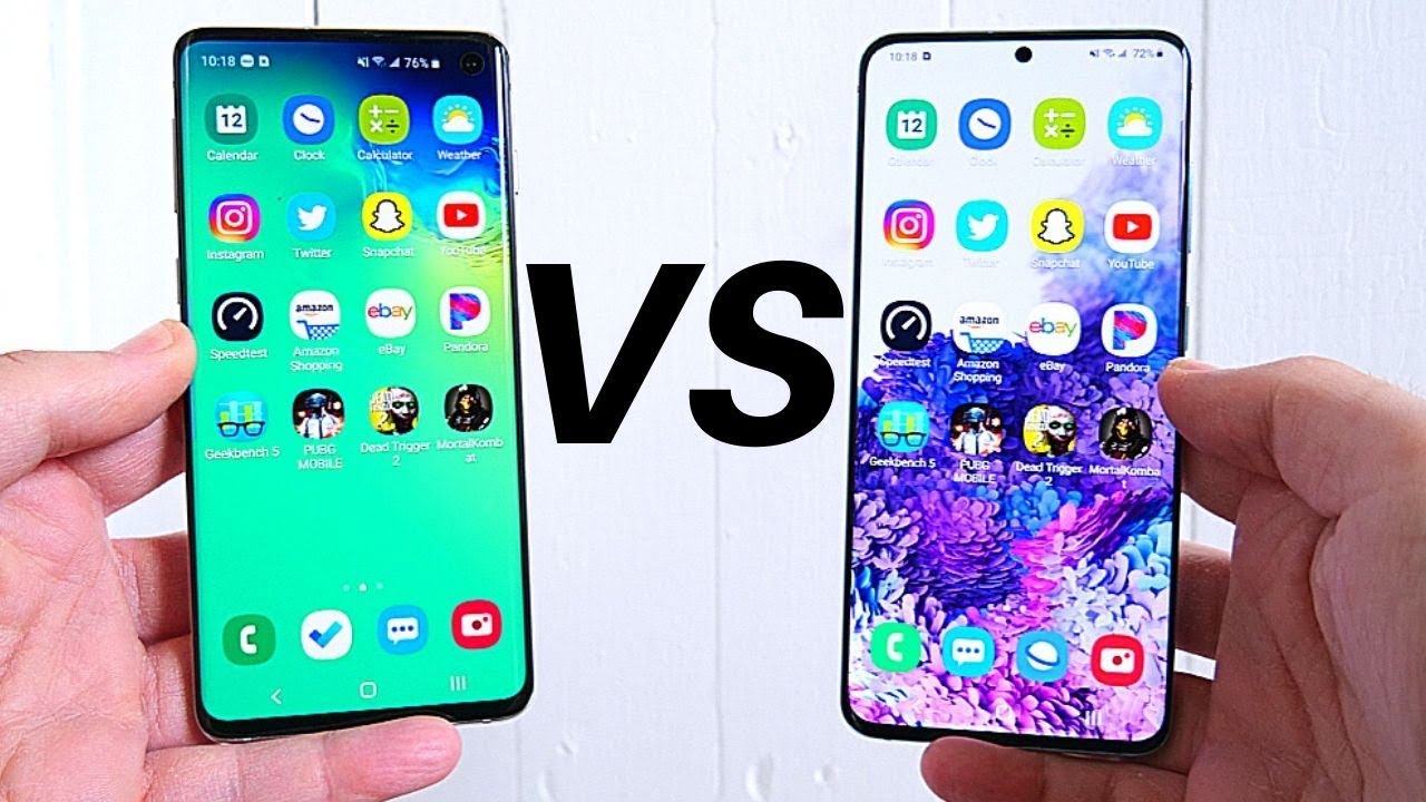 Galaxy S10 vs Galaxy S20 Speed Test!