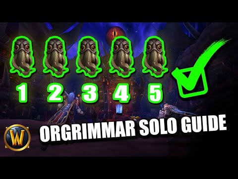 5 MASK SOLO GUIDE // Horrific Visions of Orgrimmar