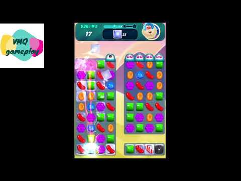 Candy crush saga level 936 gameplay