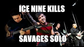 Ice Nine Kills - SAVAGES Guitar Solo Cover