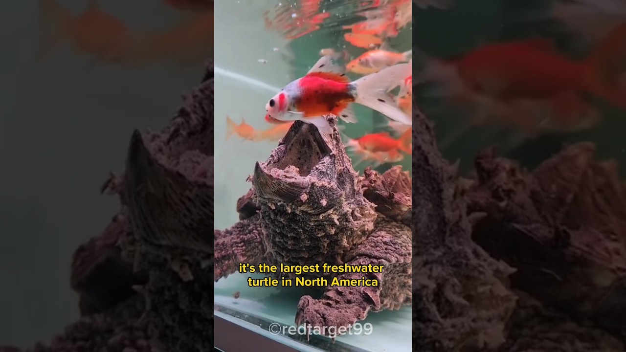 Alligator snapping Turtle • owner of the strongest bite#shorts