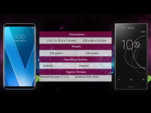 LG V30 vs Sony Xperia XZ1 Compact - Phone comparison