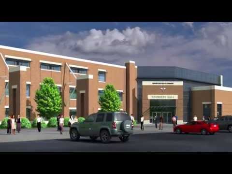 3d Rendering of New Center for Health Sciences Building