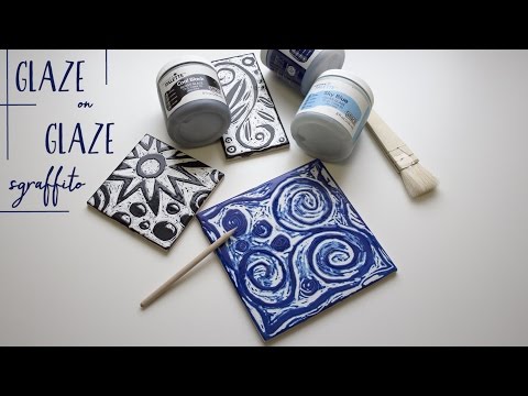 Glaze on Glaze Sgraffito
