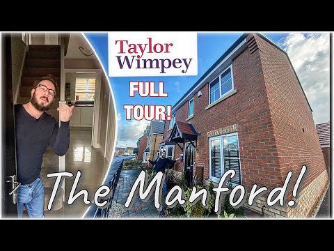 INSIDE Taylor Wimpey - 'THE MANFORD' - FULL Show Home House Tour - New Build UK