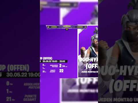 Fortnite Hype Cup mit Oizhb&Lassmiranda09