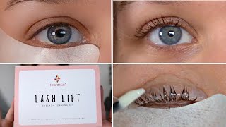 Eyelash lift review and tutorial