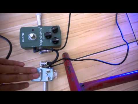 Digital delay(Hotone eko delay) vs Analog delay(Joyo Analgo delay)